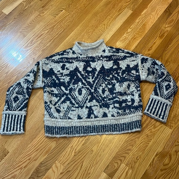 Anthropologie x Pilcro Relaxed Roll-Neck Sweater Size Small NWT - Picture 8 of 16